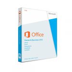 Microsoft Office 2013 Home and Business License Spanish/English